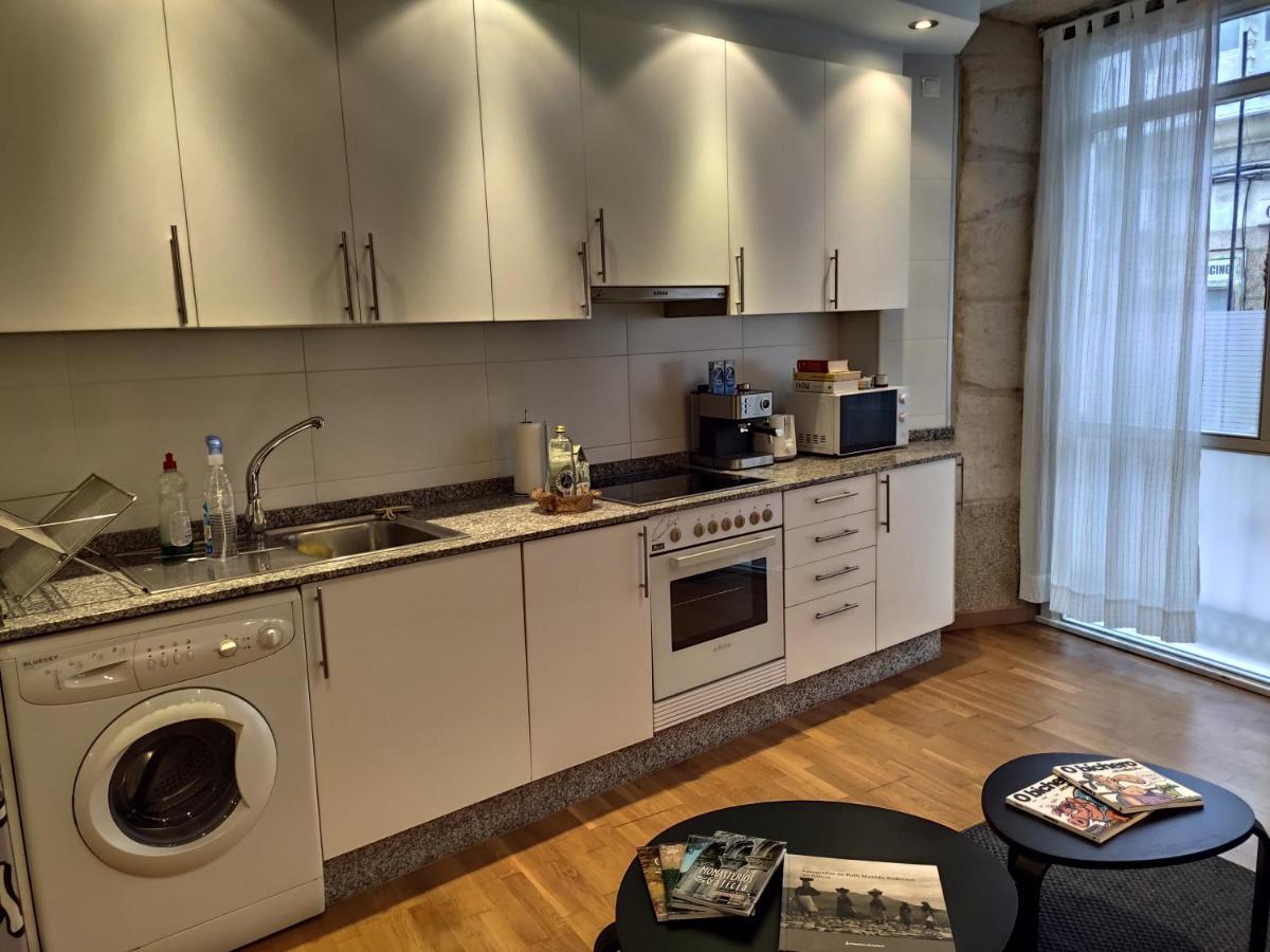 Appartamento Apartamento detrás de María Pita- Ciudad Vieja La Coruña Esterno foto
