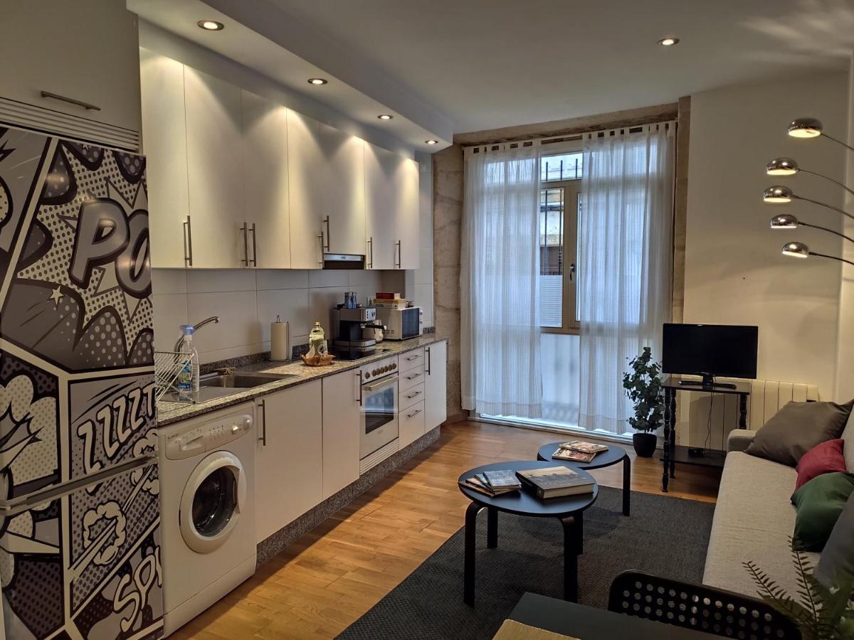 Appartamento Apartamento detrás de María Pita- Ciudad Vieja La Coruña Esterno foto